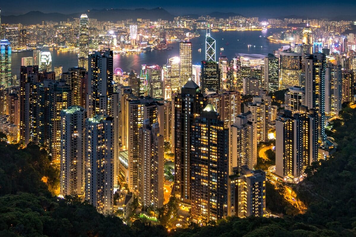Hong Kong panorama.